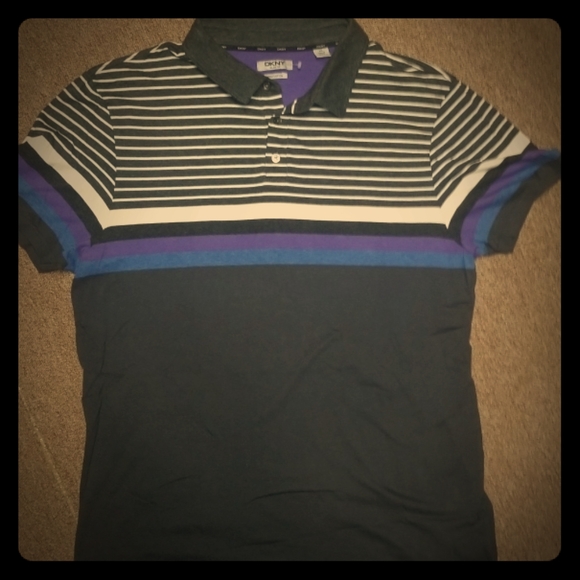 DKNY Polo//Adult XXL (Slim Fit) - Picture 1 of 3